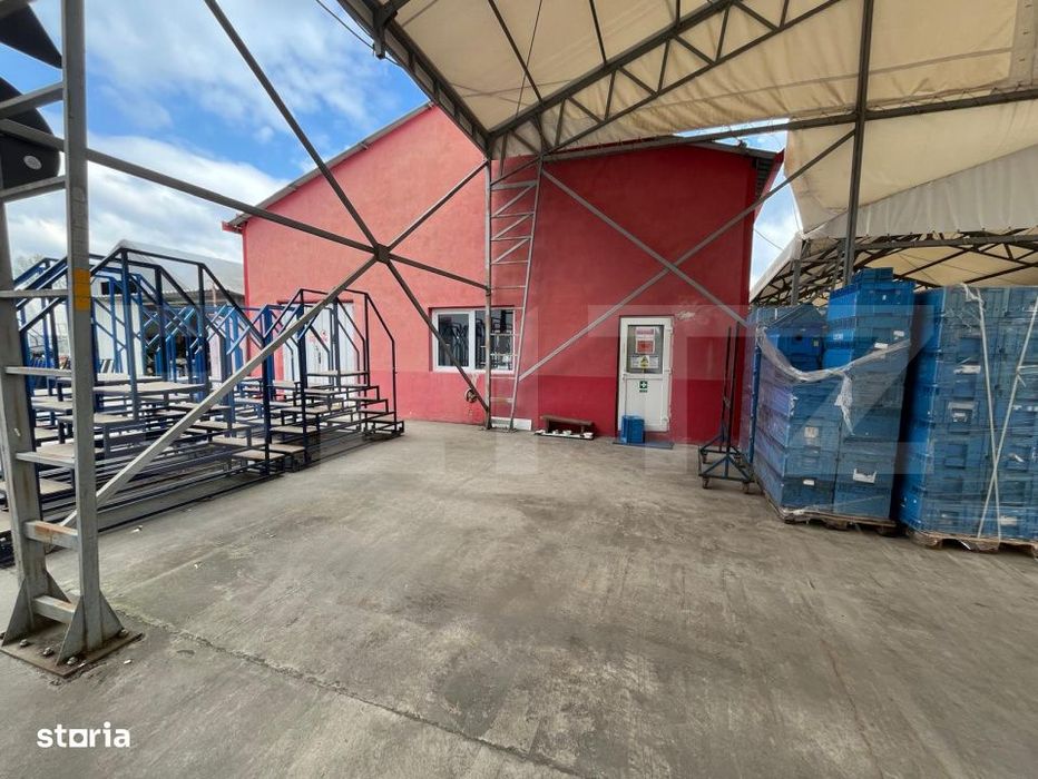 Hala de vanzare, productie sau depozitare, la 50 km de Oradea