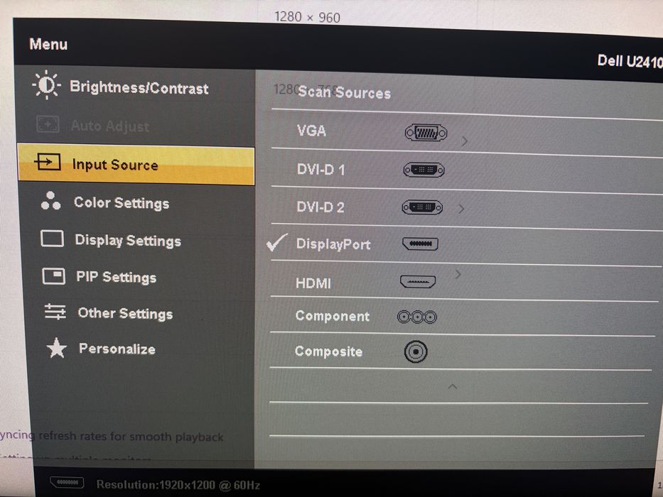 Monitor LCD IPS Dell 24 inch full hd , HDMI / DisplayPort