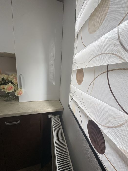Mobila de bucatarie din MDF lucios