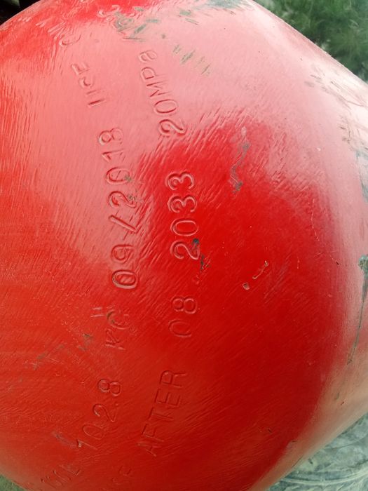 Газ балон 100талик 2033гача