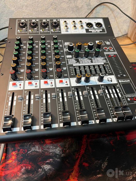 Микшер Powered Mixer MUSIC BRAND MVP-4D