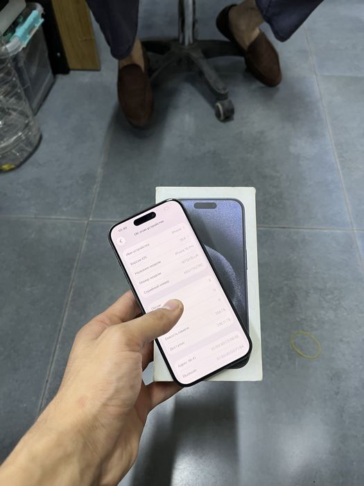 Iphone 15 pro 256gb 85%