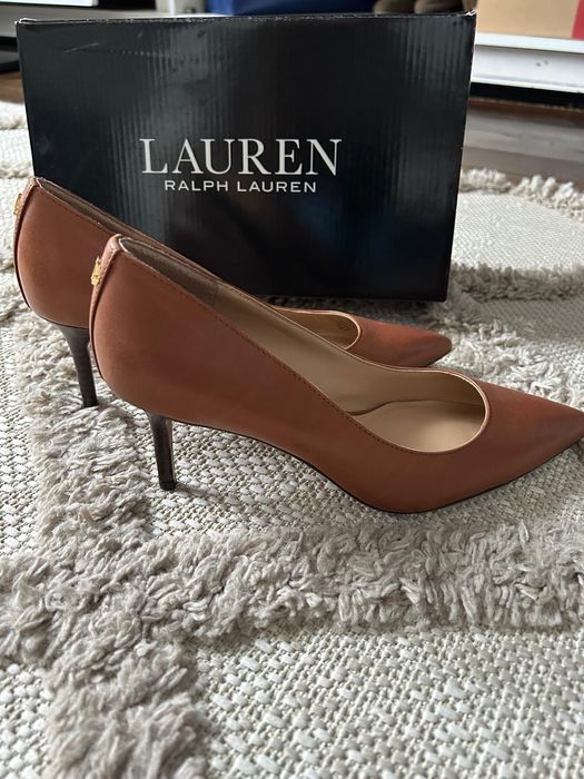 Pantofi cu toc Polo Ralph Lauren