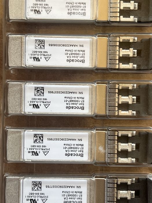 Lot 16 buc Transceiver Brocade 16G SW-SEC (57-1000487-01)