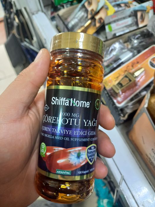 Qora sedana kapsulasi Turkiya