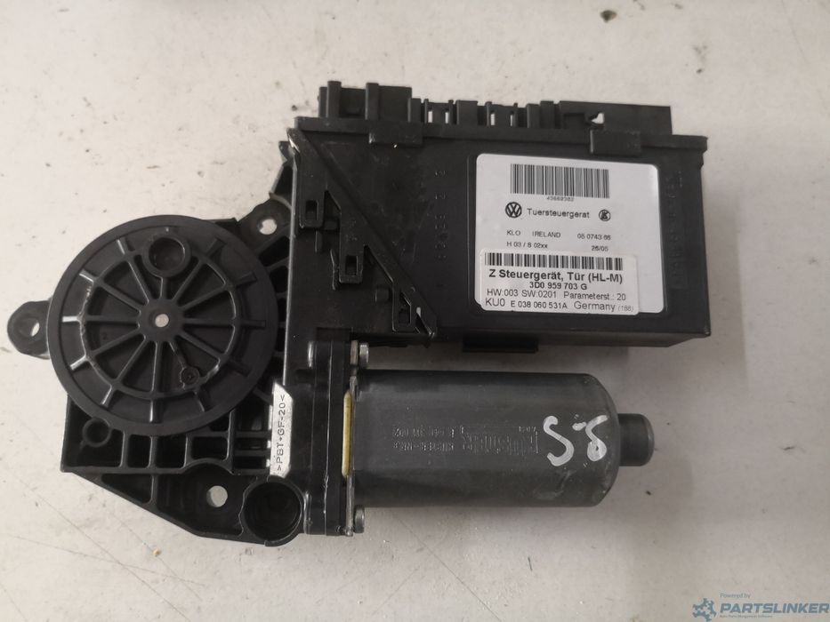 Motoras Macara Geam Stanga Spate Volkswagen Phaeton (3D_) [ 2002 - 201