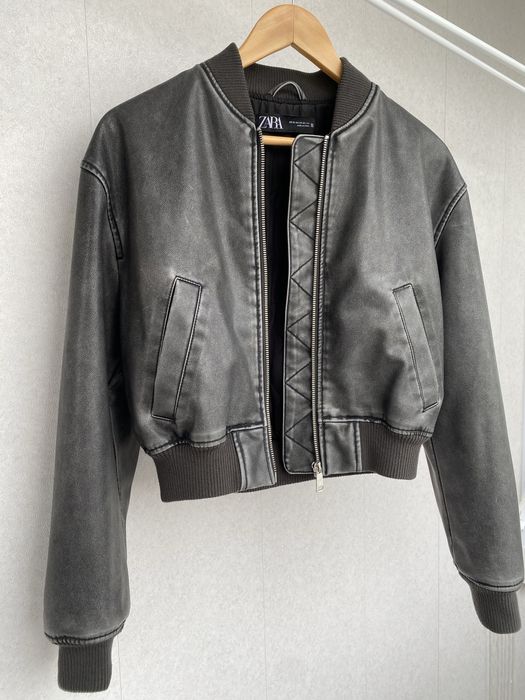 Продам бомбер экокожа