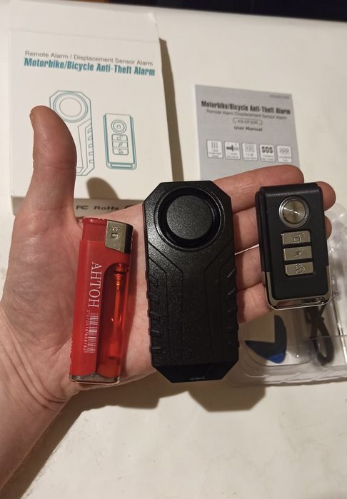 Универсальная сигнализация велосипед коляска мотоцикл мопед самокат