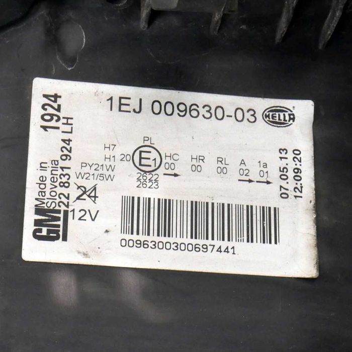 Ляв фар Opel Insignia ID: 158117