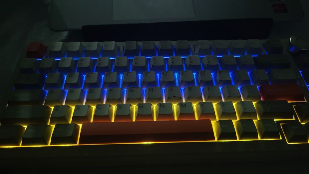 ajazz ak820 max plus flying fish switch tri-mode mechanical keyboard (