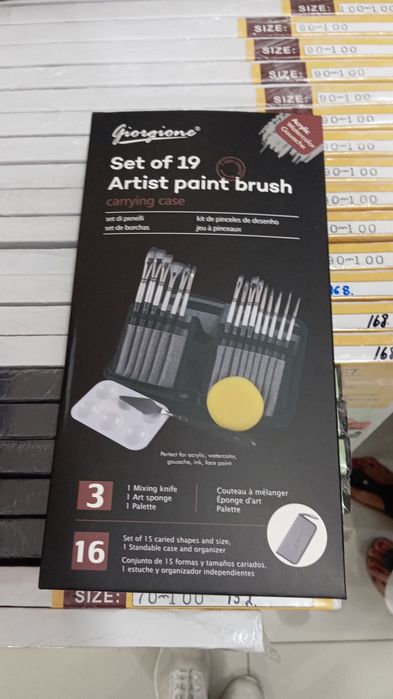 Набор кистей купить кисточки  кисточка подарок набор кистей