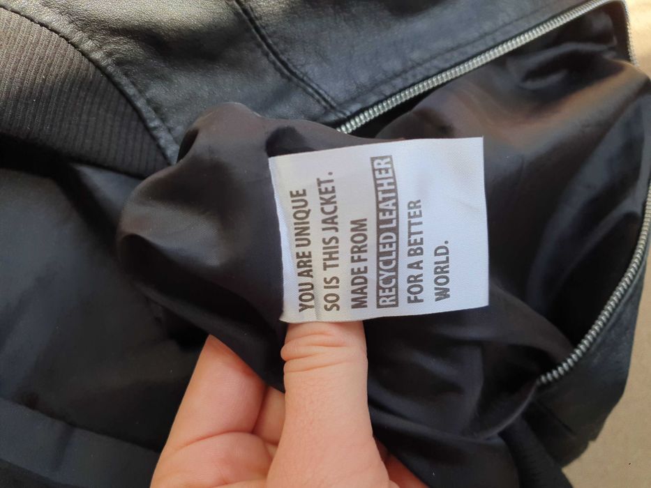 Мъжко яке от еко кожа