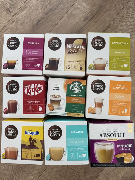 Кофейные капсулы Dolce gusto