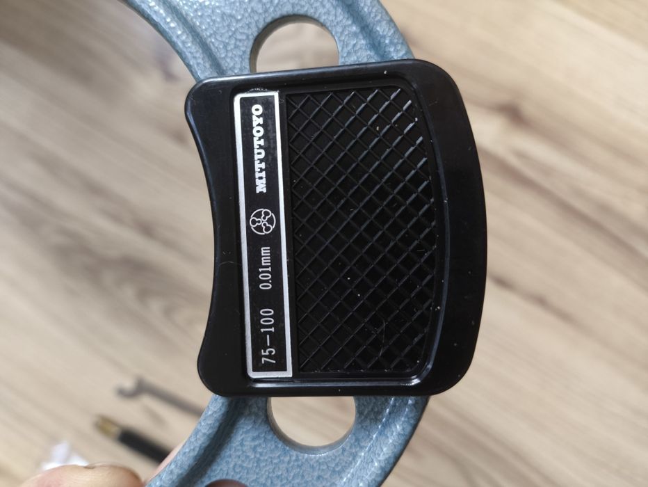 Външен микрометър Mitutoyo 103-140-10 – с тресчотка: 75-100 мм