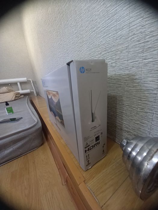 Монитор HP 21.5 silver