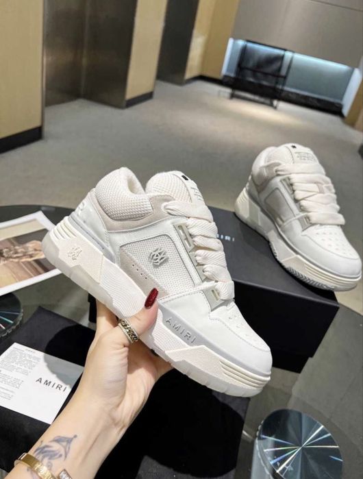 Amiri MA1 white luxury