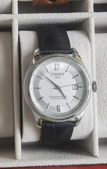 КАТО НОВ COSC TISSOT BALLADE powermatic 80 powermatic80 C07.811 silver
