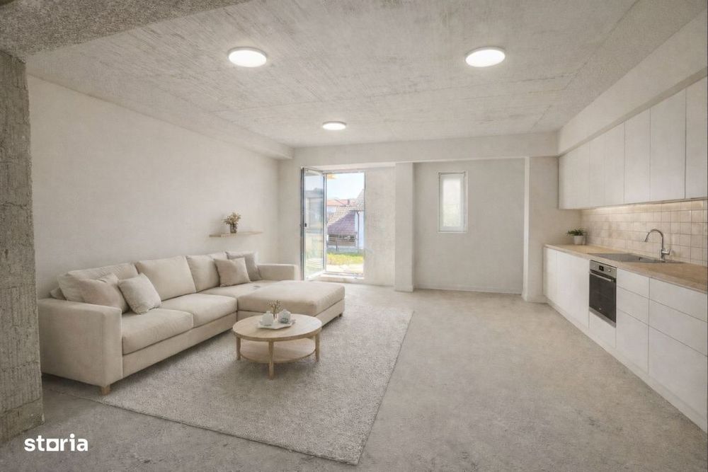 Garsoniera bloc nou, 36 mp utili + balcon, zona Vest