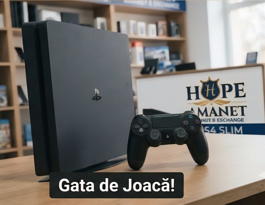 Hope Amanet P11- Sony PlayStation 4 Slim / 1TB Hdd / 1Maneta PS 4 / Garantie / 76600