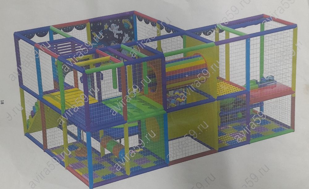 Продаётся детский лабиринт, стационарный, разборный