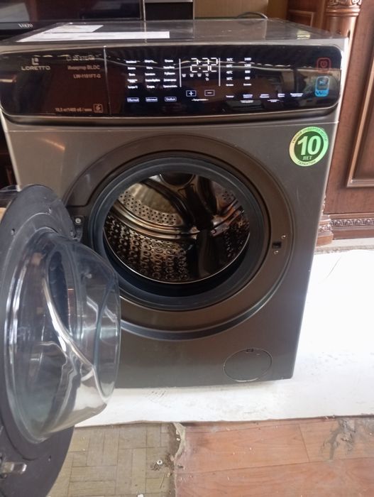Срочно продаю стиральная машинка loretto 10,5 кг доставка установка га