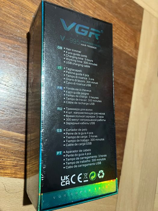 Trimmer VGR/KEMEI 2299