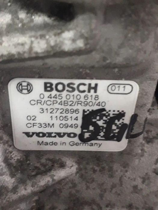 pompa inalte 2.0 d d5204t3 volvo s60 ll s80 ll v60 l xc60 xc 70 31272896 0445010618 2010 2011 2012 2013 2014