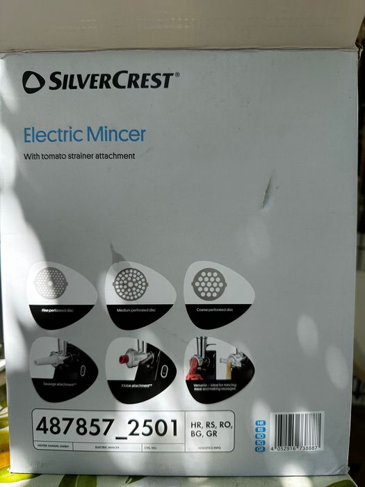месомелачка в гаранция SilverCrest SFWT 400 B1