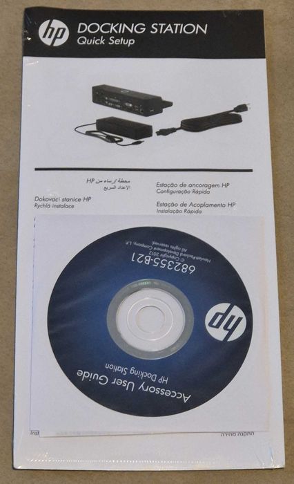 HP Docking Station + alimentator 230W / conditie EXCELENTA