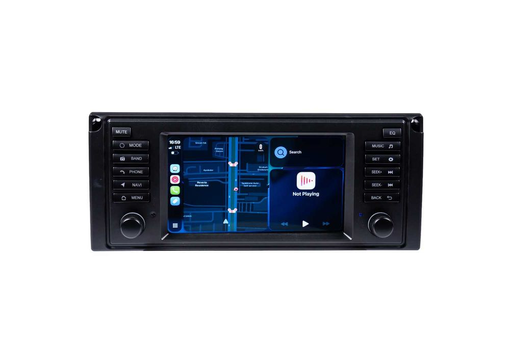 Navigatie BMW E39 Seria 5 Android 15 , Apple Carplay , Android Auto + Camera Marsarier