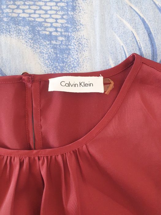 Bluza visinie Calvin Klein