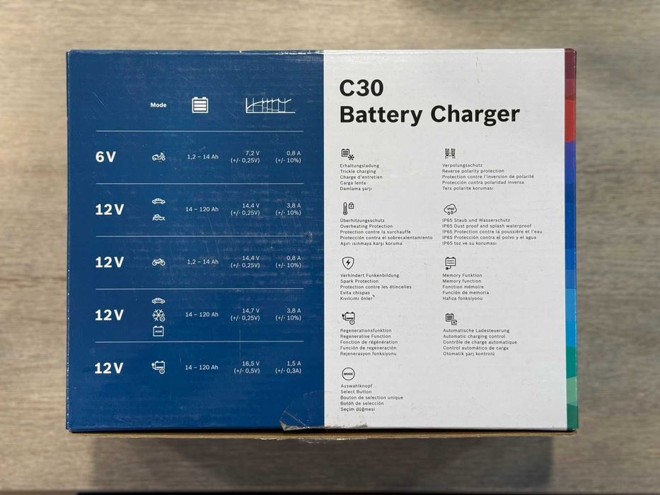 Зарядно устройство Bosch C30 Charger