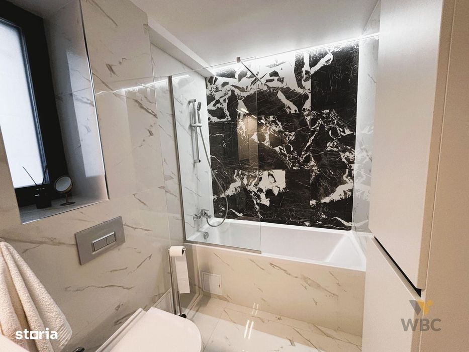 Apartament 3 camere cu Gradina proprie, Mobilat premium, Parcare, BRUT
