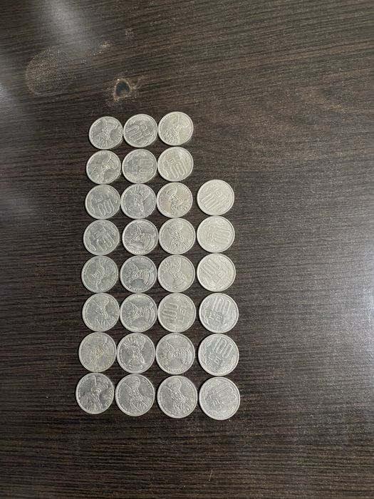 Monede de 100 Lei Vechi (1992/1993/1994/1995/1996)