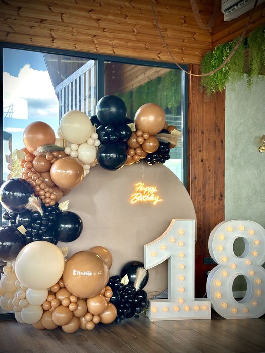 Aranjamente cu baloane Majorat