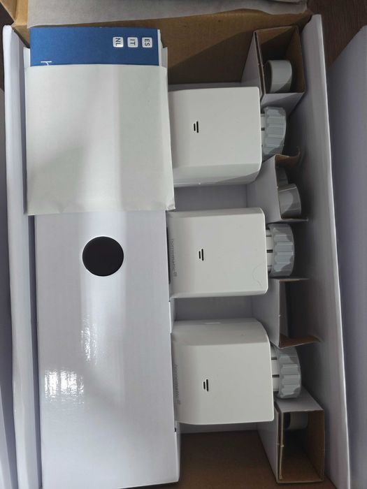 Set de 3 termostate digitale Homematic pentru încălzire