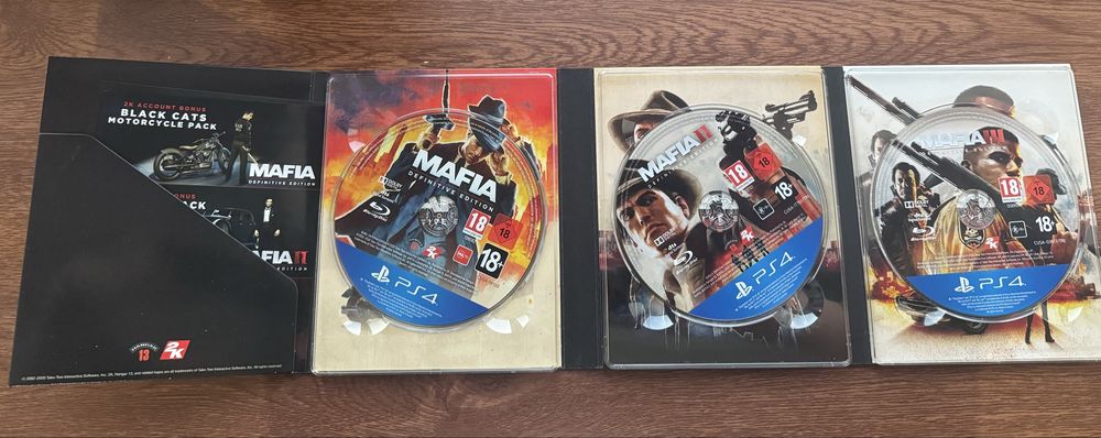 Mafia trilogy definitive edition ps4/ps5