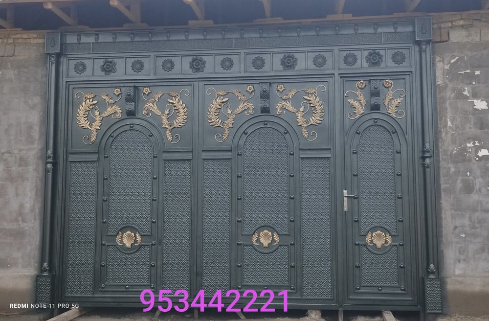 Sifatli temir darvozalar, panjaralar