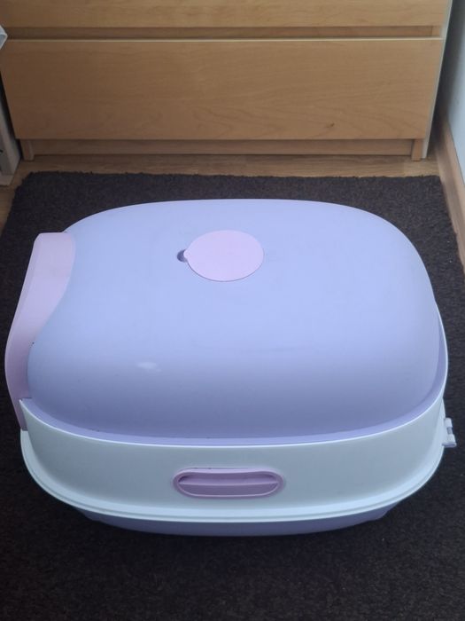 Litieră pisici  închisă Momcbebe cu sterilizare UV - Stare excelentă