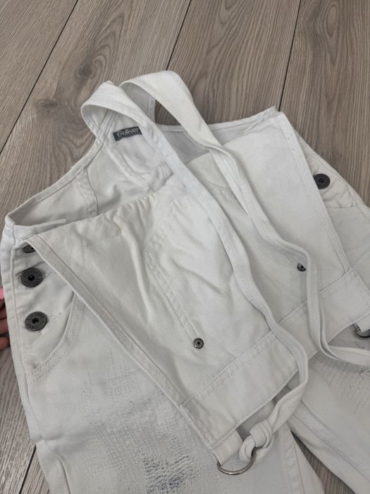 Детский джинсовый комбинезон