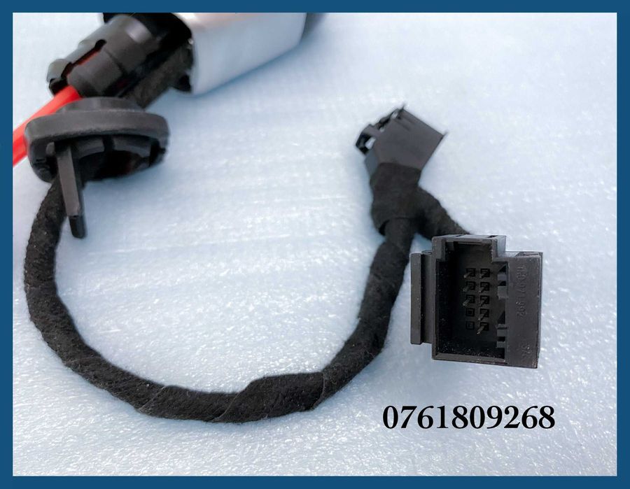 Nuca schimbator piele DSG iluminata LED VW Golf 5 6 7 Jetta Eos Scirocco Passat B6 B7 B8 CC Polo Tiguan Touareg Touran Caddy Amarok / Skoda / Seat
