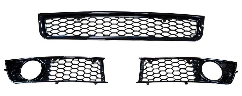 Решетки в броня Ауди А4 Б6 Тип Пчелна пита Audi A4 B6 Нови комплект