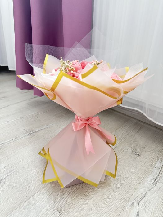 Buchet de flori din lumanari parfumate