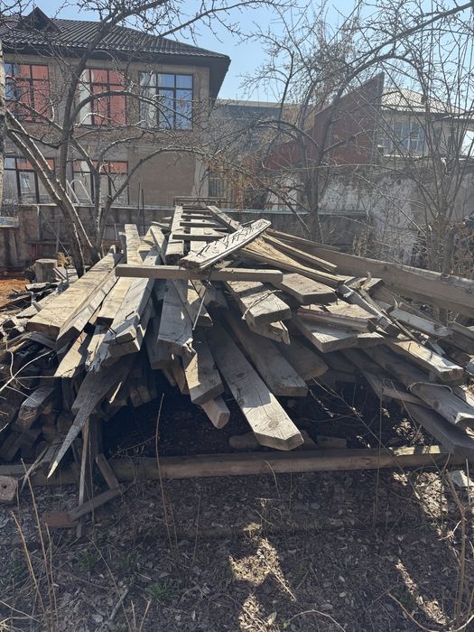 Доски разных размеров б/у