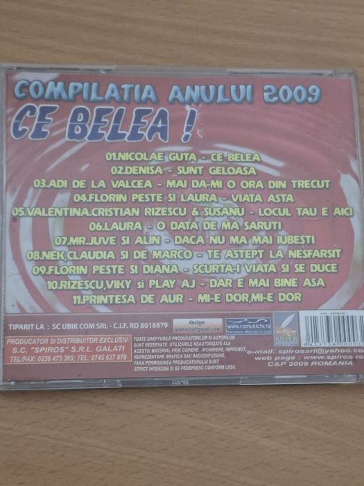 Cd manele ce belea