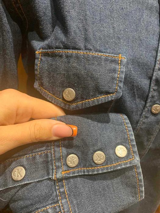 Риза деним Calvin Klein Jeans, размер М