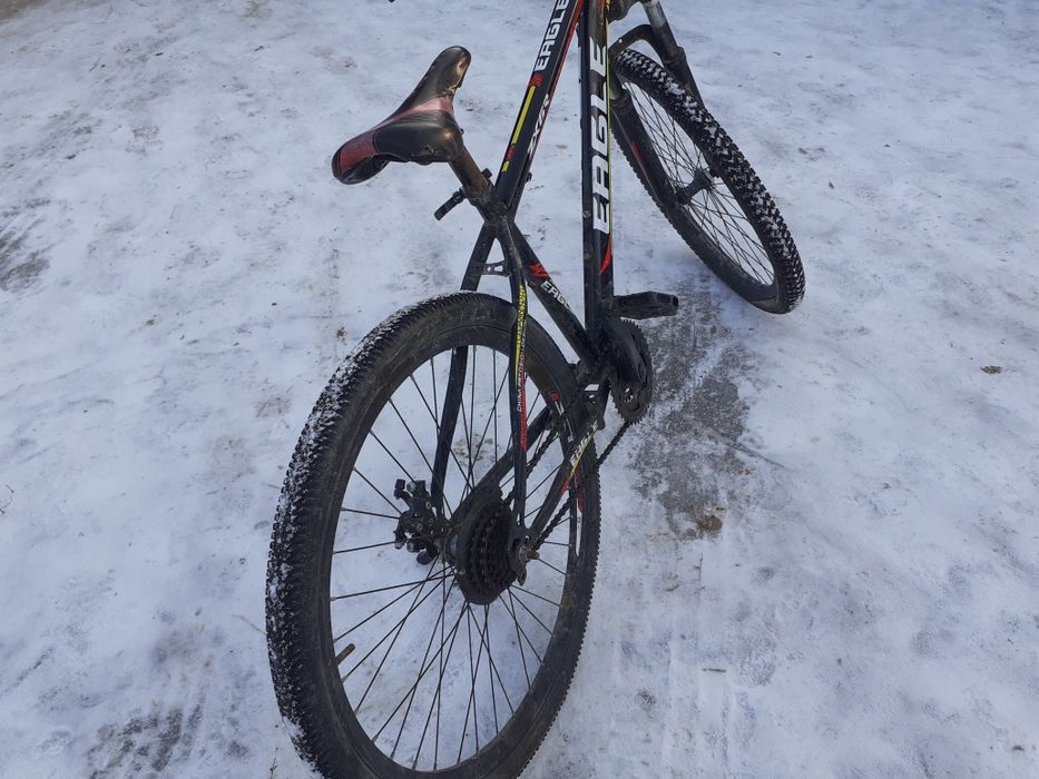 Велик чёрный на ходу