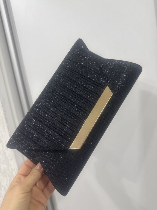 Продам сумочку , клатч черный