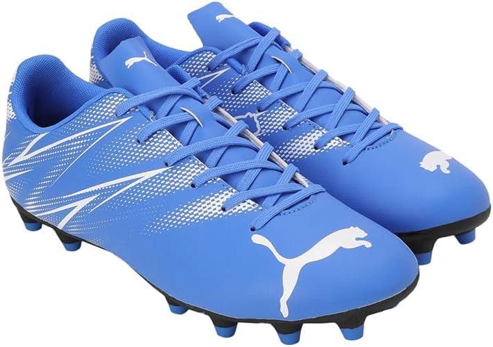 Ghete Fotbal Puma Attacanto FG/AG JR , Baieti, Albastru, 34 EU,noi