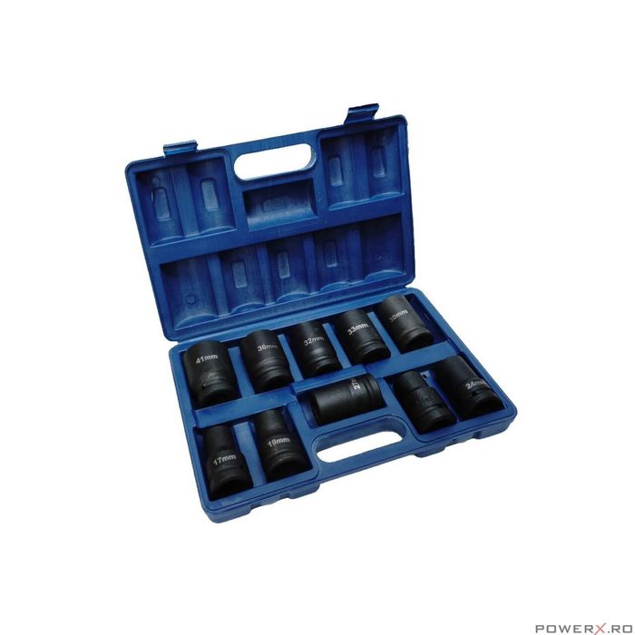 Trusa tubulare impact 1", 17 - 41 mm, Silver